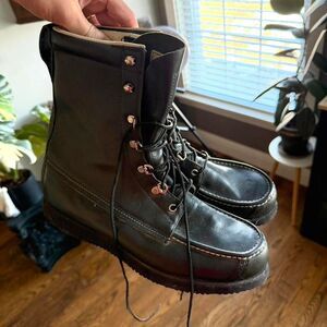 Vintage Cabela’s Forest Green Made in USA Combat Boots